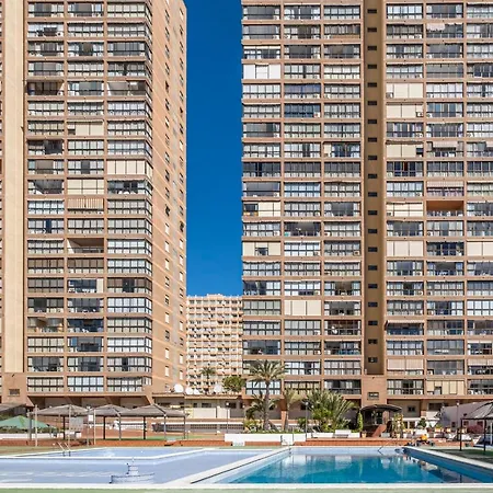 公寓 Gemelos 2 21-b Levante Beach 貝尼多姆